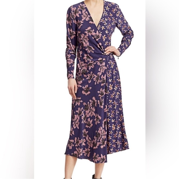 Rag & Bone Odetta floral midi dress - Picture 3 of 12